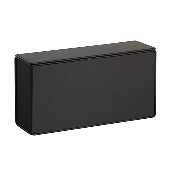Cal Mil Onyx Durable Black Metal Rectangular Riser, 20.5 inch Width x 7 inch Depth x 11 inch Height