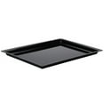 thumbnail image 1 of Cal-Mil Rectangular Black Acrylic Low-Profile Platter  - 14"L  x 10"W x 1"H, 1 of 6