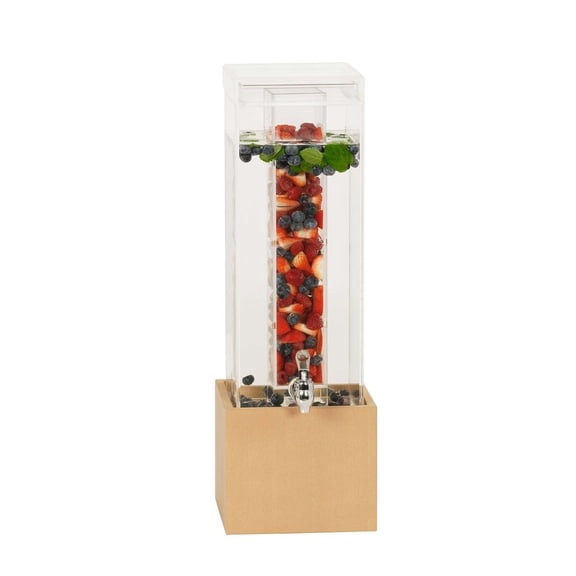 Cal Mil Renew Beverage Dispenser with Infusion Chamber, 3 Gallon Capacity