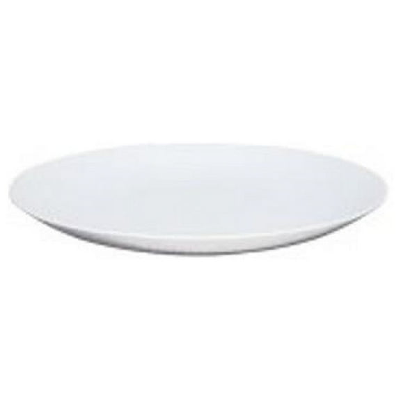 Cal Mil Sedona White Melamine Plate, 7 inch Dia. x 1.25 inch Height -- 6 per case.