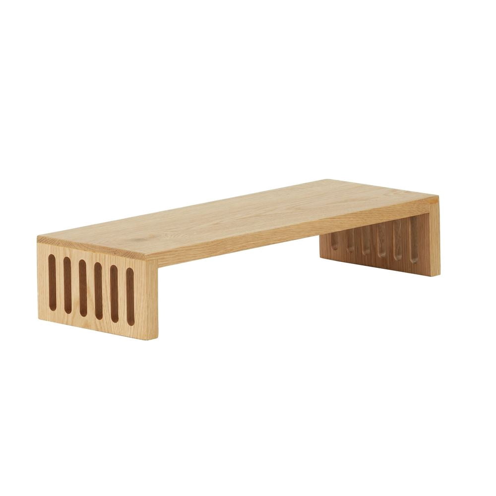 Nesting Block Riser Cal Mil Sydney Oak Nesting Riser, 19 inch Width x 7 inch Depth x 5 inch ...