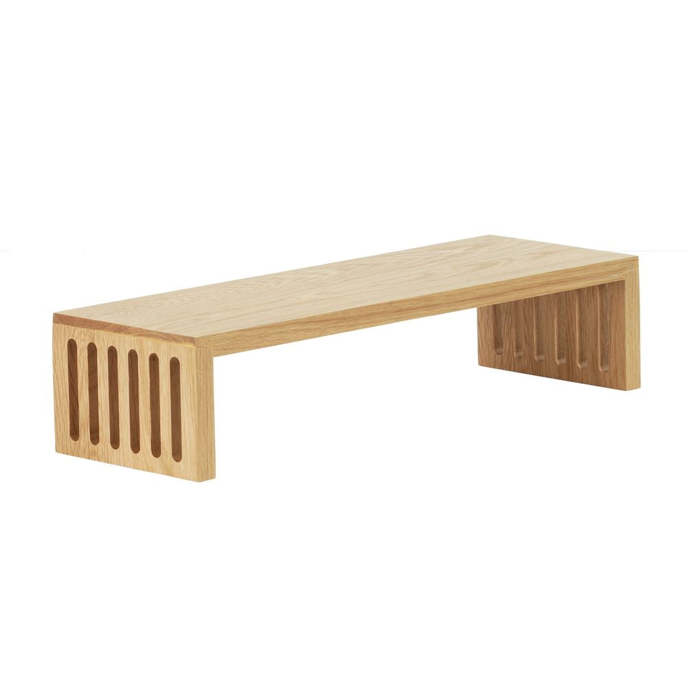 Nesting Block Riser Cal Mil Sydney Oak Nesting Riser, 20 inch Width x 7 inch Depth x 7 inch ...
