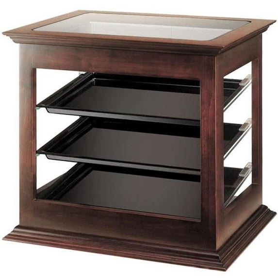 Frame Case Cal Mil 284-52 Wood Frame Display Case - Brown - Walmart.com
