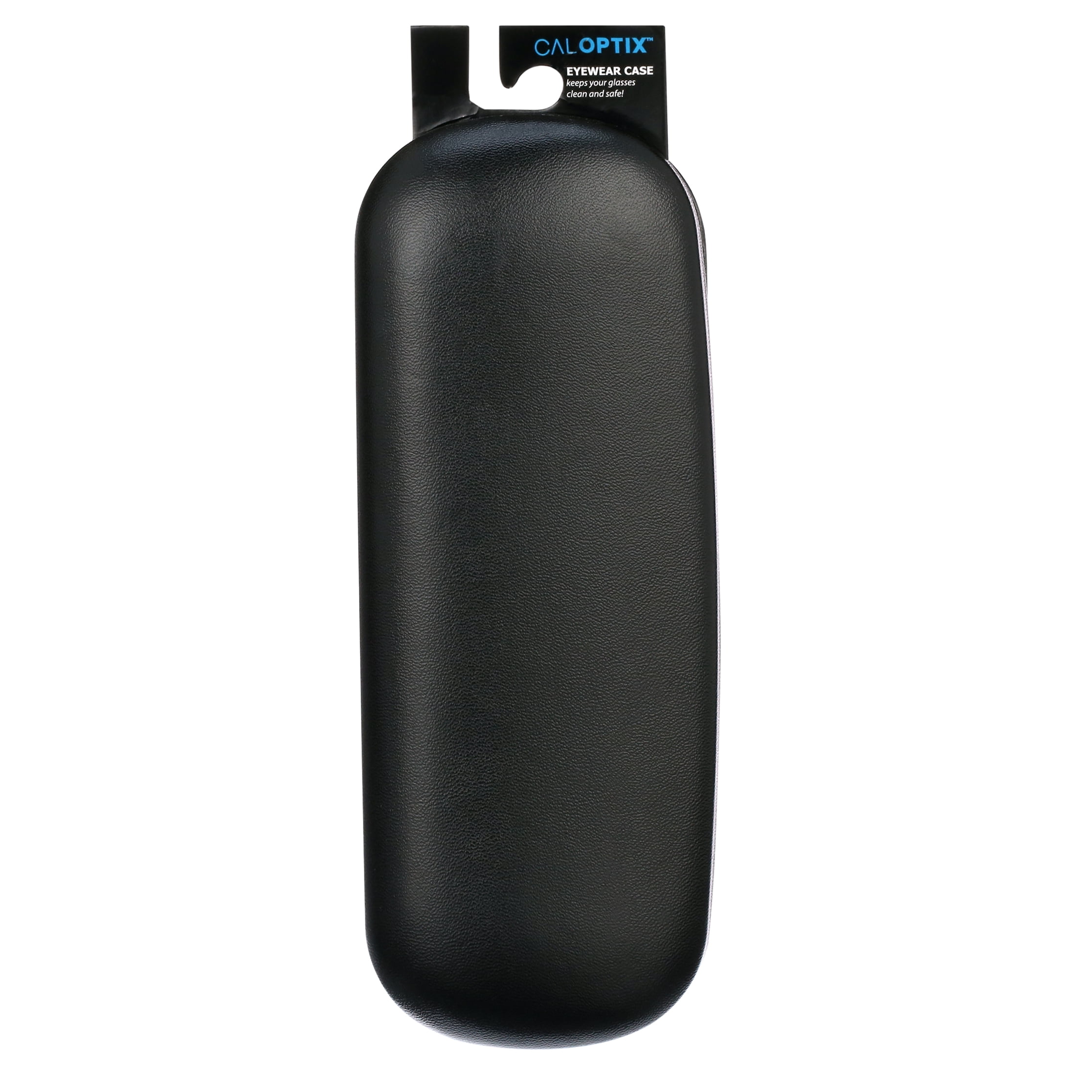 Cal Optix Unisex Black Protective Hard Shell Case for Small Eyeglass
