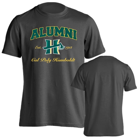 Cal Poly Humboldt Lumberjacks Alumni Proud Graduate Short Sleeve T-Shirt