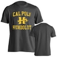 thumbnail image 1 of Cal Poly Humboldt Lumberjacks Distressed Retro Short Sleeve T-Shirt, 1 of 4