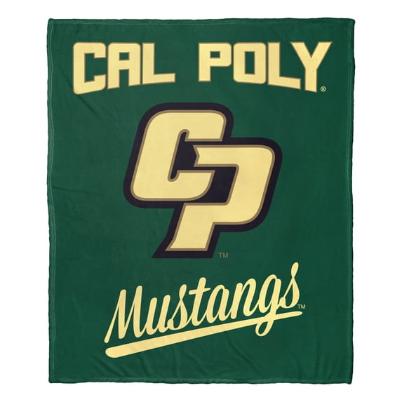Cal Poly Mustangs Alumni Silk Touch Throw Blanket