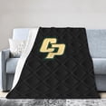 thumbnail image 1 of Cal Poly Mustangs Ultra-Soft Micro Fleece Blanket Soft Comfortable Flannel Blanket Available for Bed Couch Living Room, 1 of 8