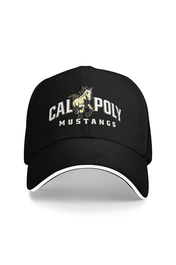 Cal Poly Mustangs Unisex Baseball Caps Sandwich Caps Dad Hat Casual Hat