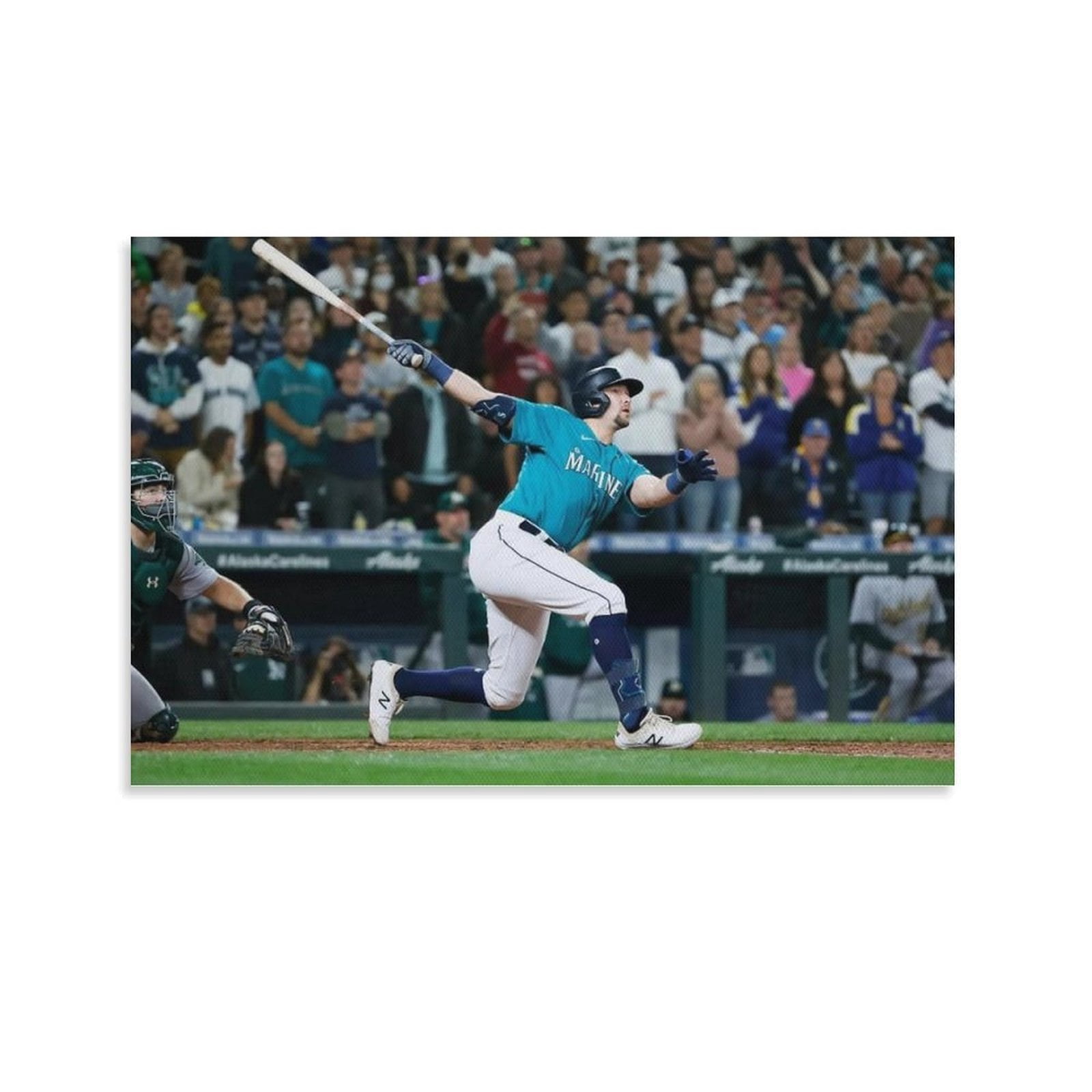 Cal Raleigh Baseball Star Poster Picture Print Canvas Poster Wall Paint ...
