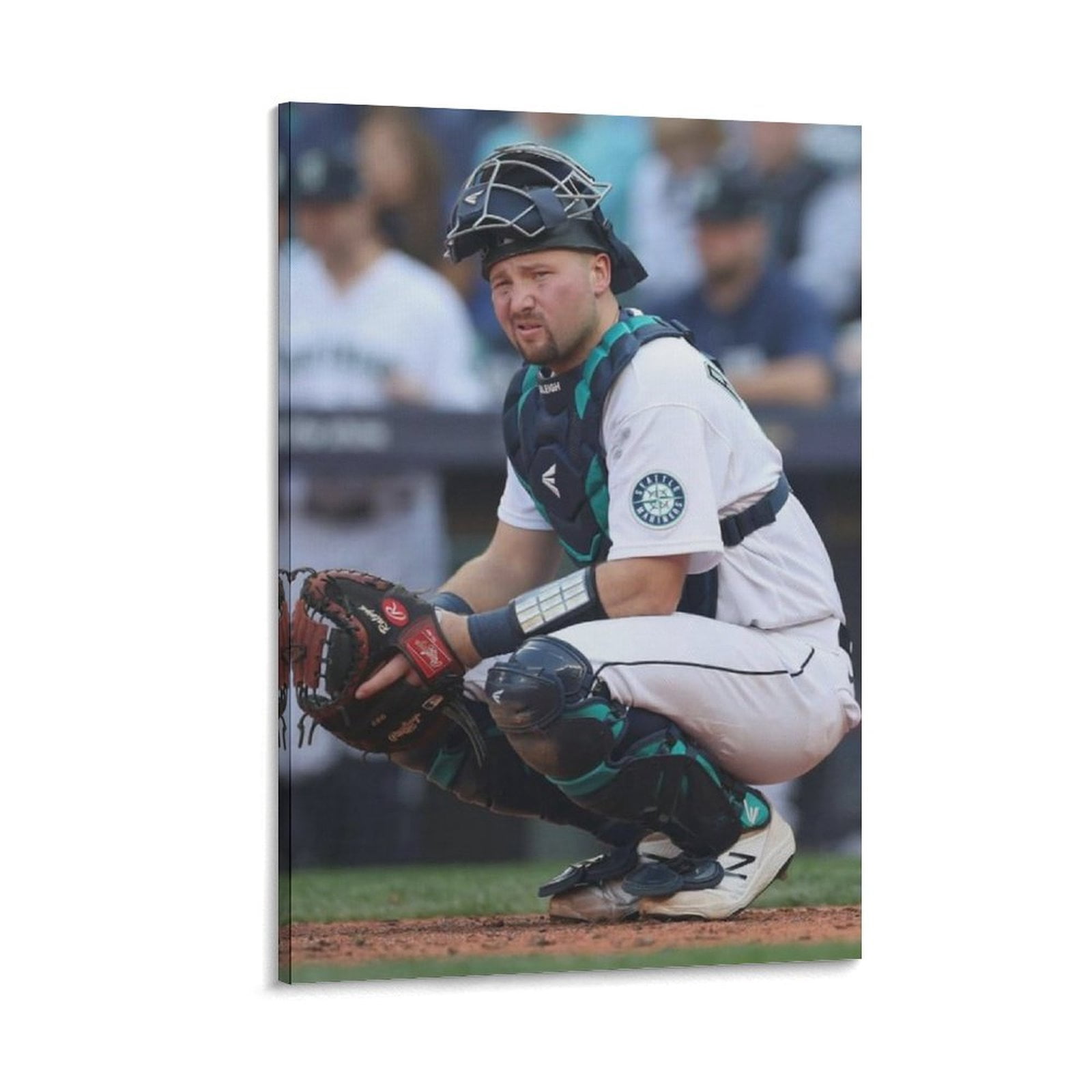 Cal Raleigh Canvas Poster Poster Cool Artworks Painting Wall Art Canvas ...
