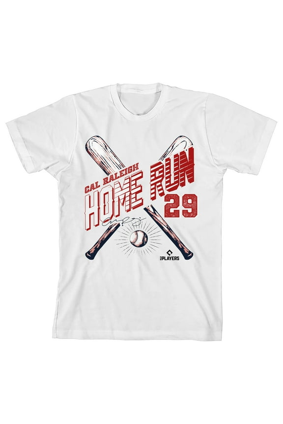 Cal Raleigh Home Run Derby Winner Baseball Grand Slam Big Dumper Men's White Crew Neck Short Sleeve Tee-XS