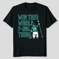 thumbnail image 1 of Cal Raleigh - Win The Whole F-ing Thing - Seattle Baseball T-Shirt Unisex, Sizes S-5XL - Gategoo, 1 of 5