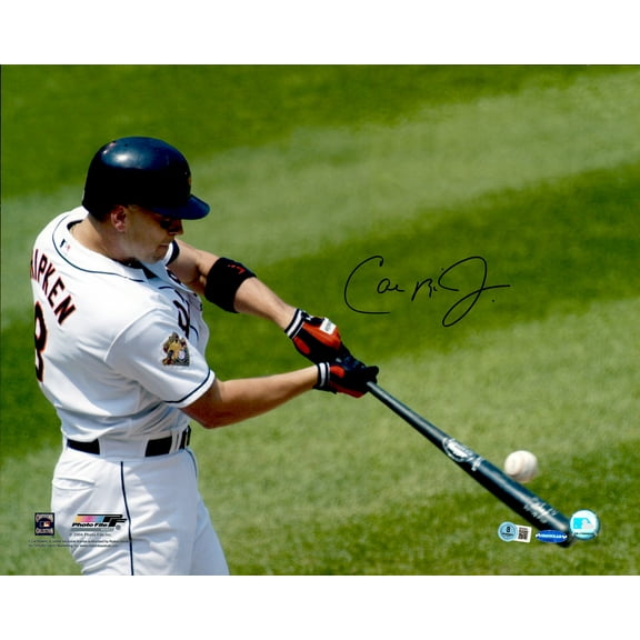 Cal Ripken Jr. Autographed 16x20 Photo Baltimore Orioles Beckett BAS QR #BS30391