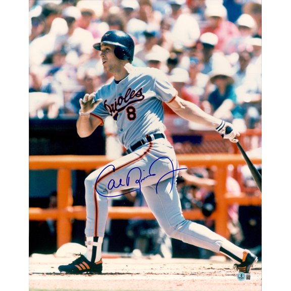 Cal Ripken Jr. Autographed 16x20 Photo Baltimore Orioles Beckett BAS QR #BS30393