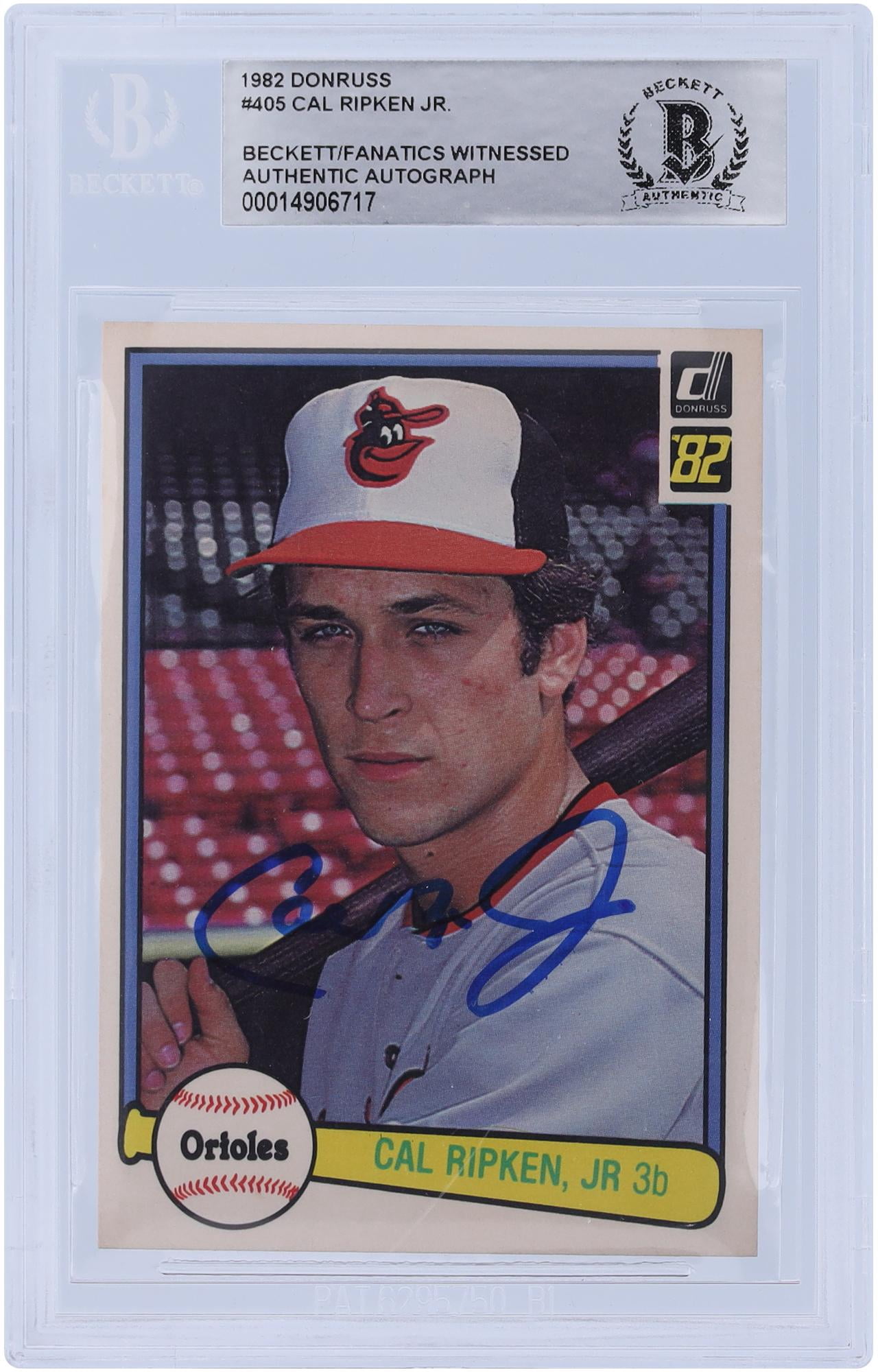 Cal Ripken Jr Rookie Card