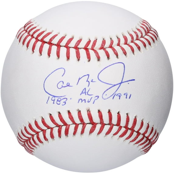 Cal Ripken Jr. Baltimore Orioles Autographed Baseball with "1983 & 1991 AL MVP" Inscription - Fanatics Authentic Certified