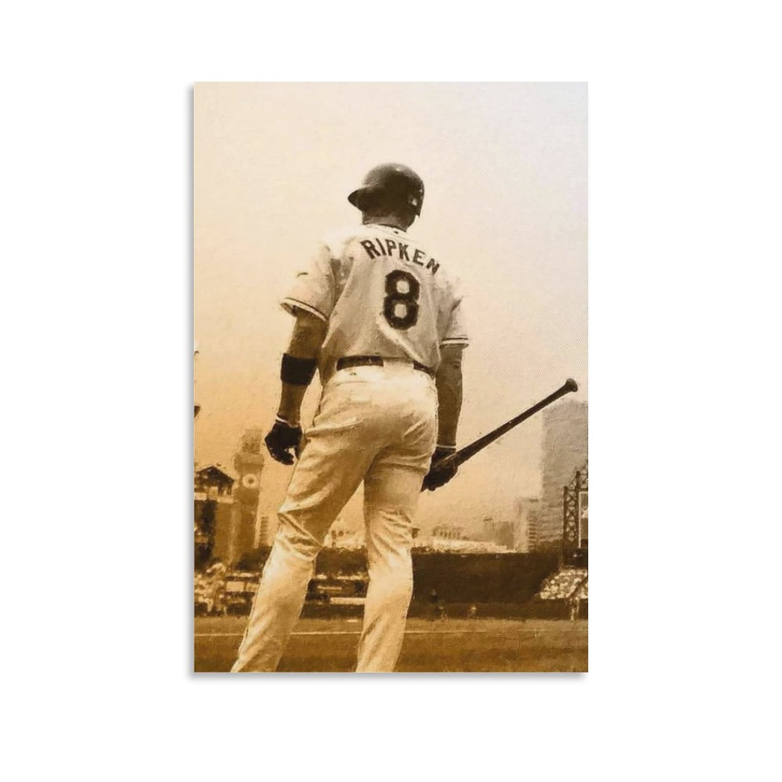 Cal Ripken Jr Canvas Poster Posters Wall Art Painting Canvas Gift ...