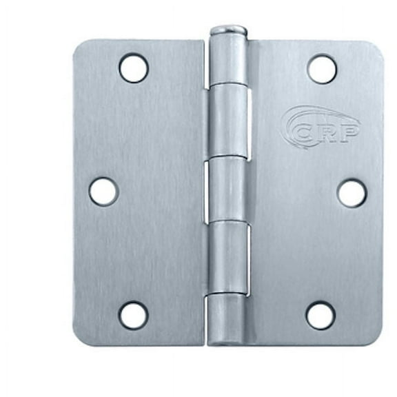 Cal-Royal 3-1/2 in. Full Mortise Plain Bearing Hinge in Satin Chrome RH61 US26D