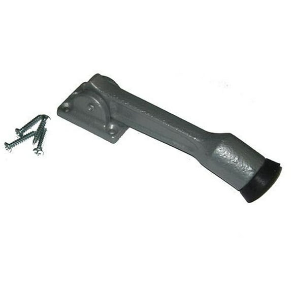 Cal-Royal IRODH-5 ALUM Door Stop, Kick Down 5" Aluminum Finish