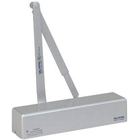 Cal-Royal N900PBF AL Door Closer, Aluminum Finish