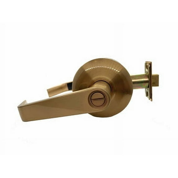 Cal-Royal SL20 US10 Privacy Lever , Satin Bronze