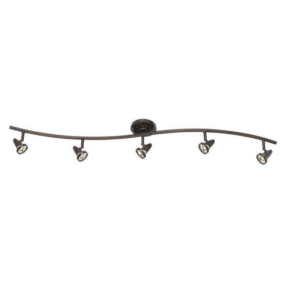 Cal Serpentine - 48.4" 30W 1 LED Track Light, Rust Finish