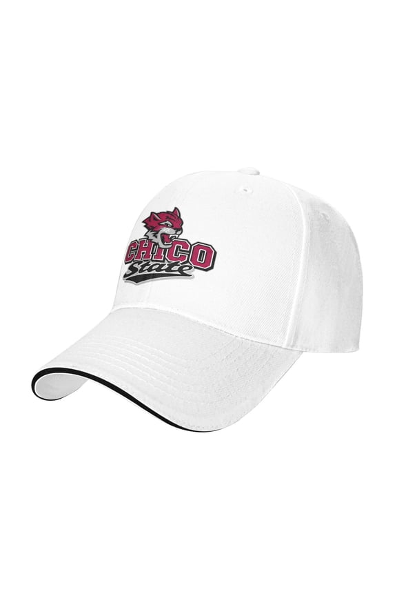 Cal State Chico Wildcat Casual Sandwich Baseball Cap Adjustable For Men For Women