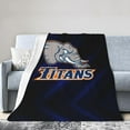 thumbnail image 1 of Cal State Fullerton Titans Fleece Blanket, Very Soft Microfiber Flannel Blanket for Couch Warm and Cozy for All Seasons, 1 of 6