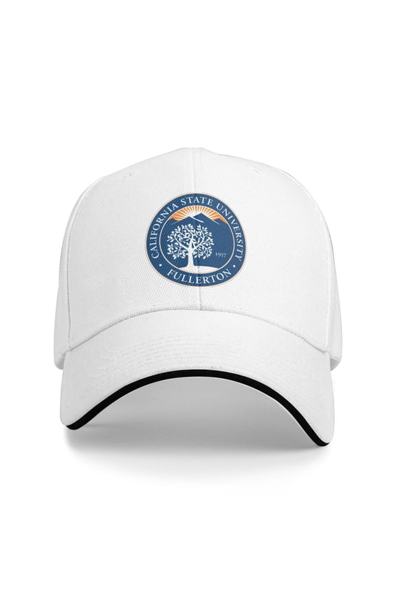 Cal State Fullerton Titans House Flag Unisex Baseball Caps Sandwich Caps Dad Hat Casual Hat