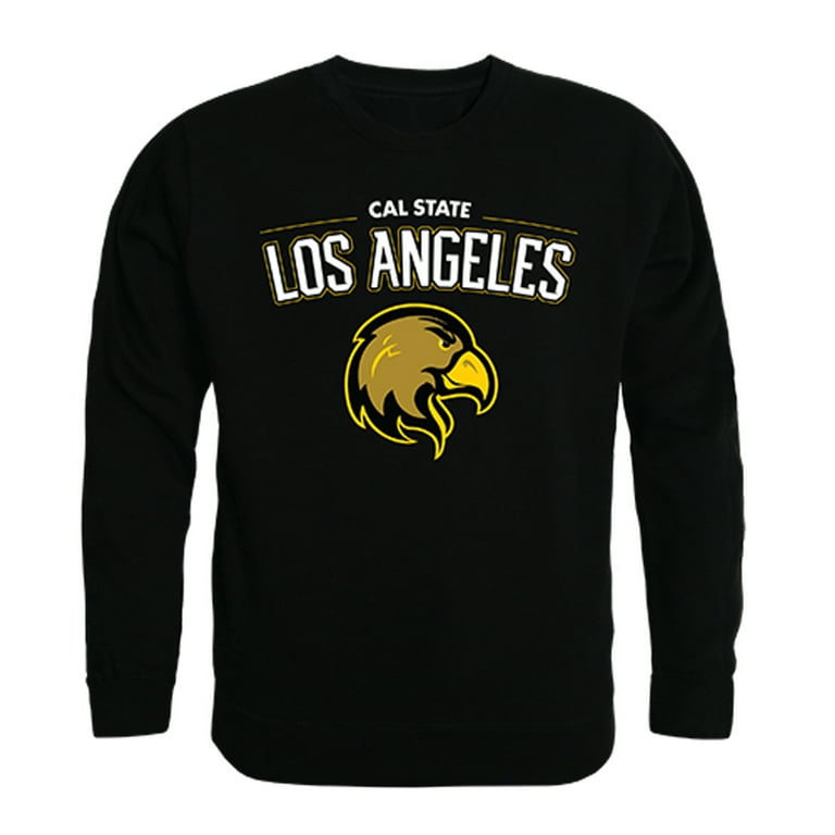 Cal State LA California State University Los Angeles Golden Eagles College Crewneck Sweatshirt Black Medium Walmart