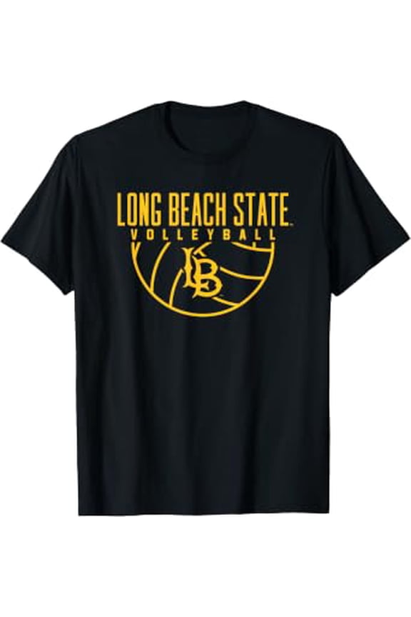 Cal State Long Beach CSULB Volleyball Arch T-Shirt, Unisex T-Shirt