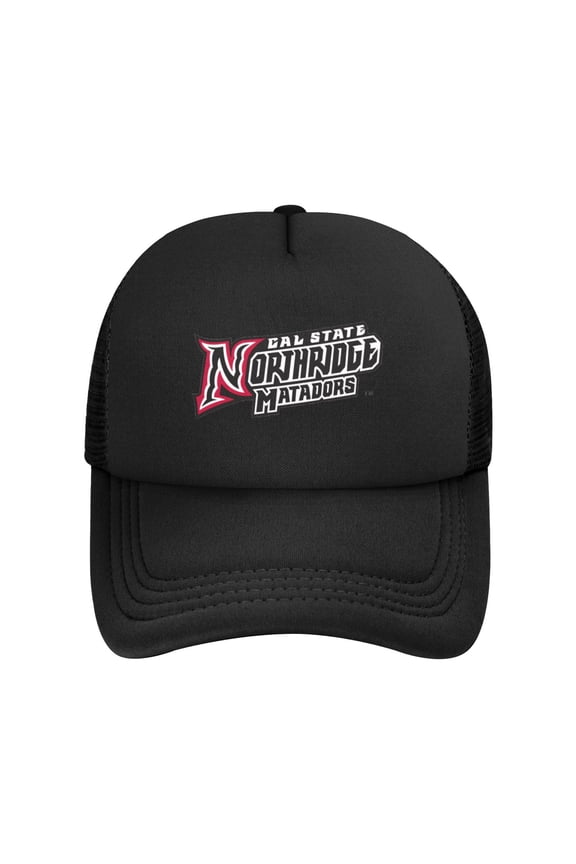 Cal State Northridge Matadors Csun Solid Color Lightweight Adult Mesh Baseball Cap