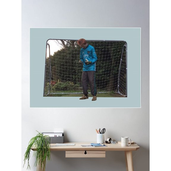 Cal The Dragon Goal Poster Wall Art, Modern Wall Decor For Living Room Bedroom, 16x24 UNFRAMED