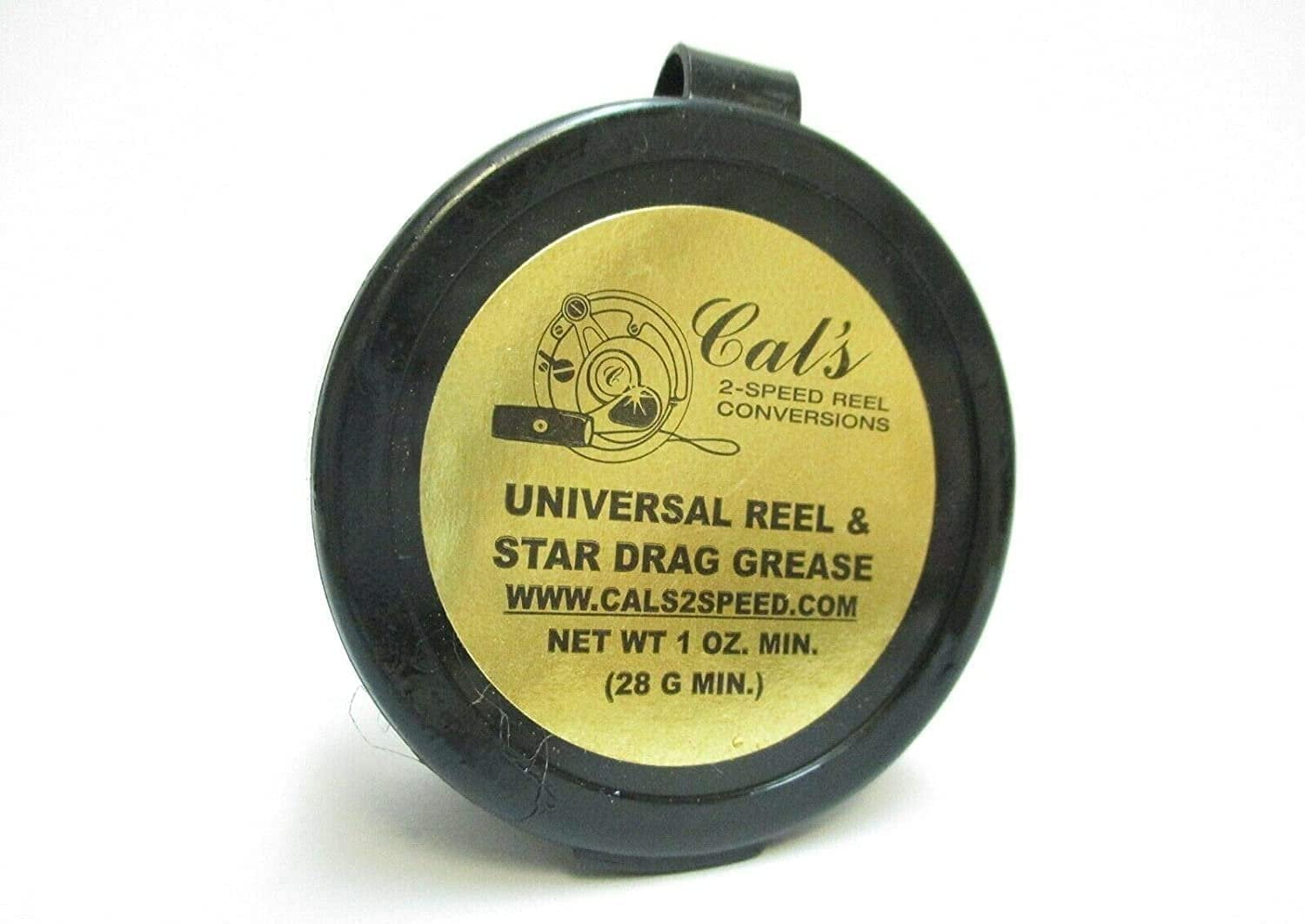 Cal's Universal Reel and Drag Grease Tan 1 oz.