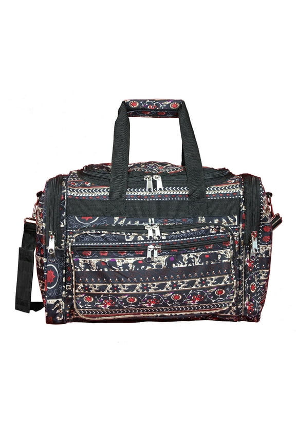 Animal Prints 16-inch Shoulder Carry-on Duffel Bag - Elephant