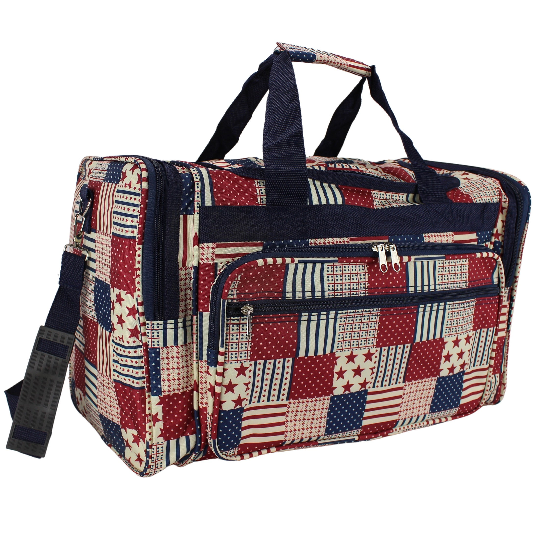 CalBags Classic Prints 19-inch Duffel Bag, Flag