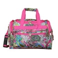 thumbnail image 1 of CalBags Classic Prints 19-inch Duffel Bag, Pink Multi Paisley, 1 of 3