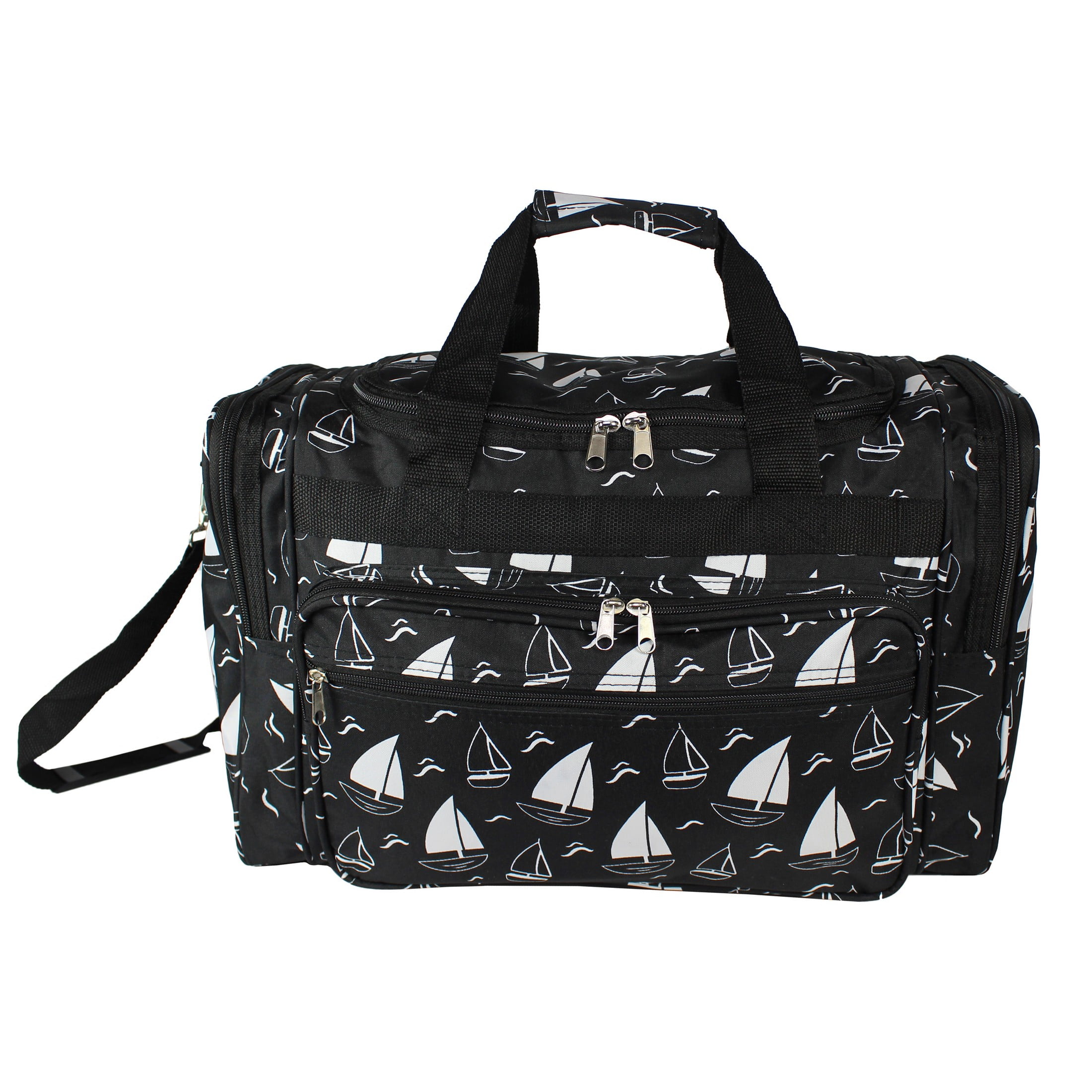 CalBags Classic Prints 19-inch Duffel Bag, Sailboat