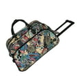 thumbnail image 1 of CalBags Classic Prints 21-Inch Carry-On Rolling Duffel Bag - Multi Paisley, 1 of 4