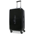 thumbnail image 1 of CalBags Dejuno Colossus 26-Inch Polycarbonate Lightweight Hardside Expandable Spinner Luggage with TSA Lock and Front Handle - Black, 1 of 7