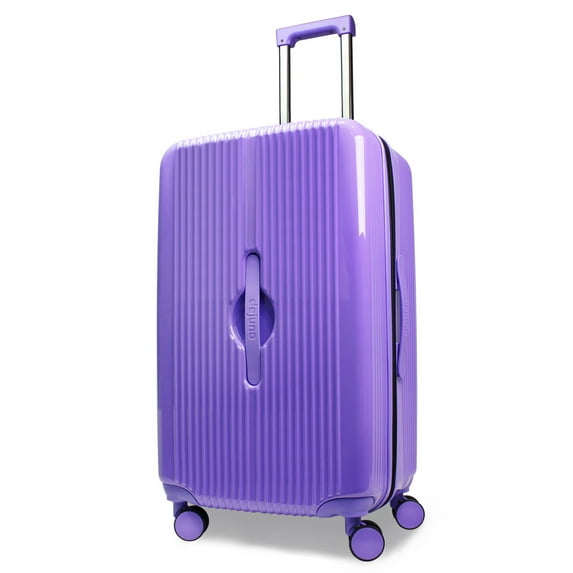 CalBags Dejuno Colossus 26-Inch Polycarbonate Lightweight Hardside Expandable Spinner Luggage with TSA Lock and Front Handle - Lavender