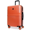 thumbnail image 1 of CalBags Dejuno Tonal 24-Inch Polycarbonate Lightweight Hardside Expandable Spinner Luggage with TSA Lock - Coral, 1 of 8