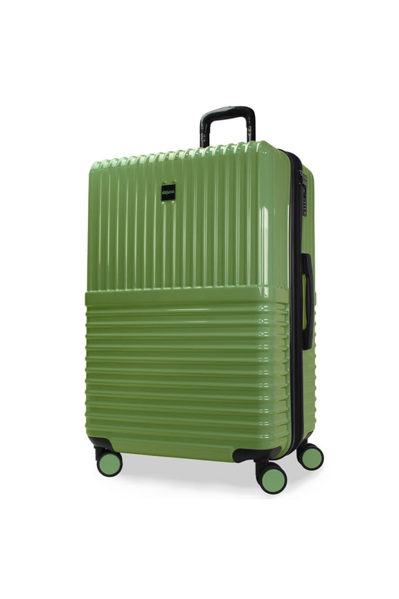 Dejuno Tonal 28-Inch Polycarbonate Lightweight Hardside Expandable Spinner Luggage Suitcase with TSA Lock - Matcha
