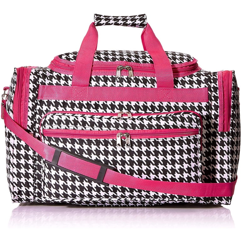 CalBags Fashion Prints, Fuchsia Trim Houndstooth - Walmart.com