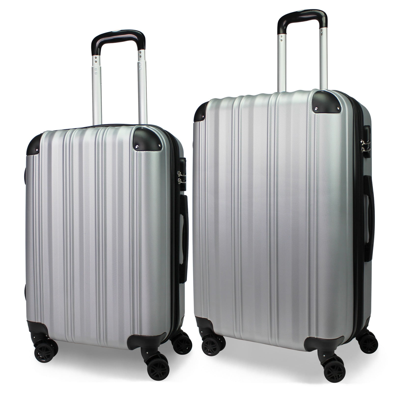 Zimtown 3 Piece Nested Spinner Suitcase Luggage Set With TSA Zimtown 3 Piece Nested Spinner Suitcase Luggage Set With TSA