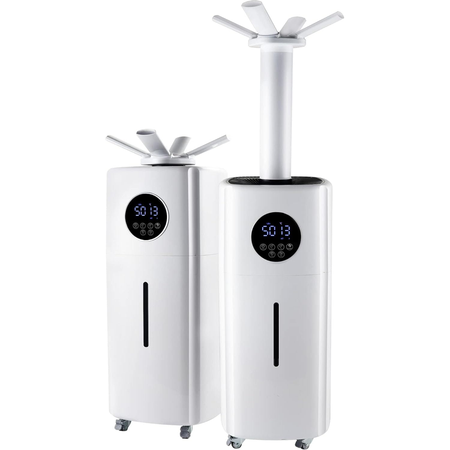 Commercial Industrial Humidifier Whole House Humidifier 5.5Gals Water Tank Max 2000ml/h Mist Output Top Filling Humidifier for Plant Large Greenhouse 110V