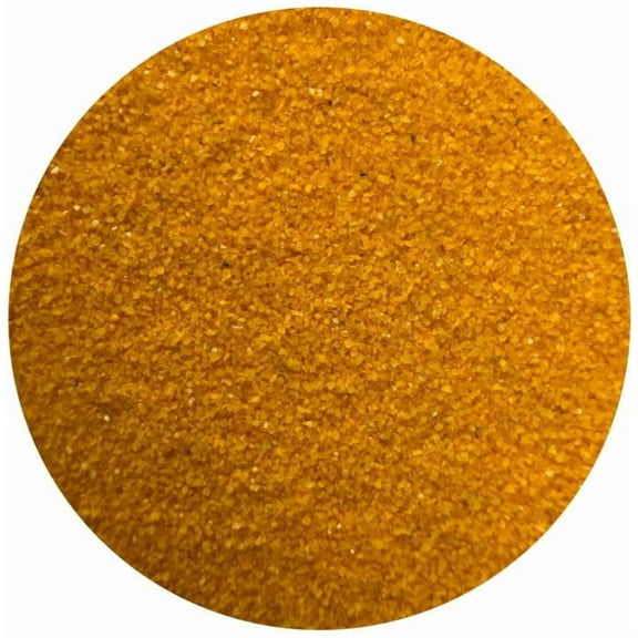 CalCastle Color Sand 2.2 LBS Bulk Pack 23 Colors for Weddings, Vase Filler, Home Decor, Craft Sand (Gold Yellow)