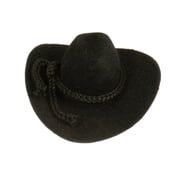CalCastle Craft 12pcs Mini Cowboy Hat Western Wedding Favors Decoration 2 Black