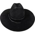 thumbnail image 1 of CalCastle Craft 12pcs Mini Cowboy Hat Western Wedding Favors Decoration (4", Black), 1 of 7